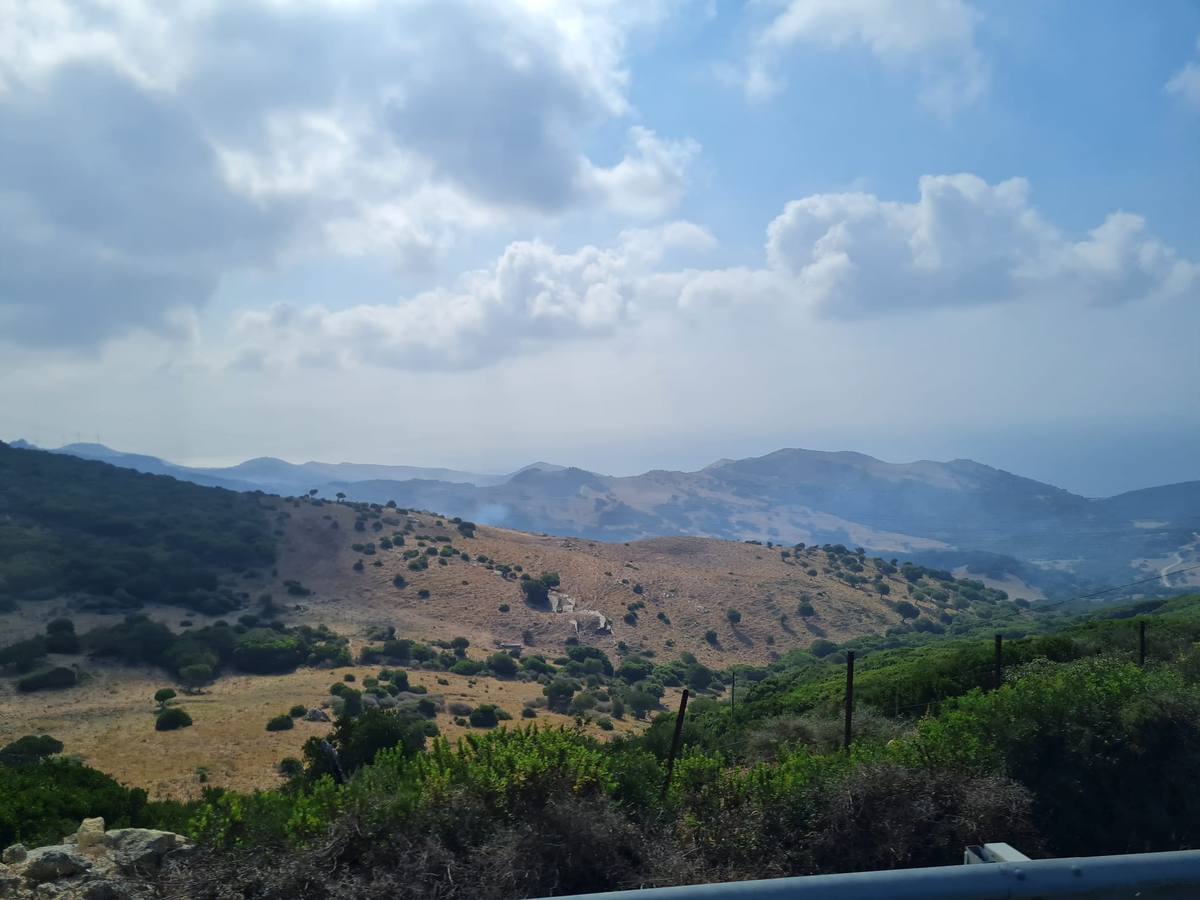 Fotos: El incendio de Tarifa se reactiva a causa del viento