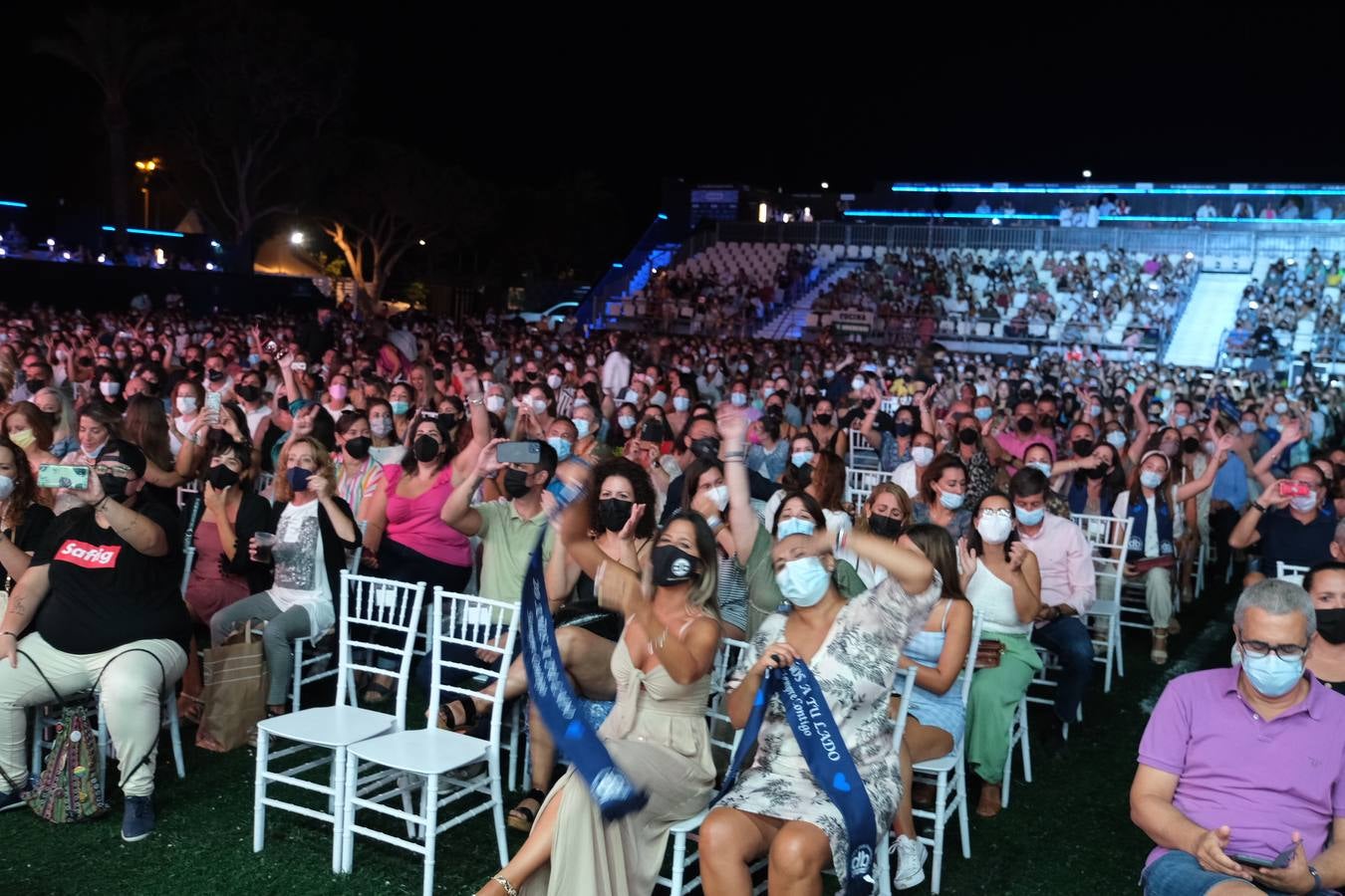 FOTOS: El huracán Bisbal pasa por el Concert Music Festival de Chiclana con un vendaval de ritmo