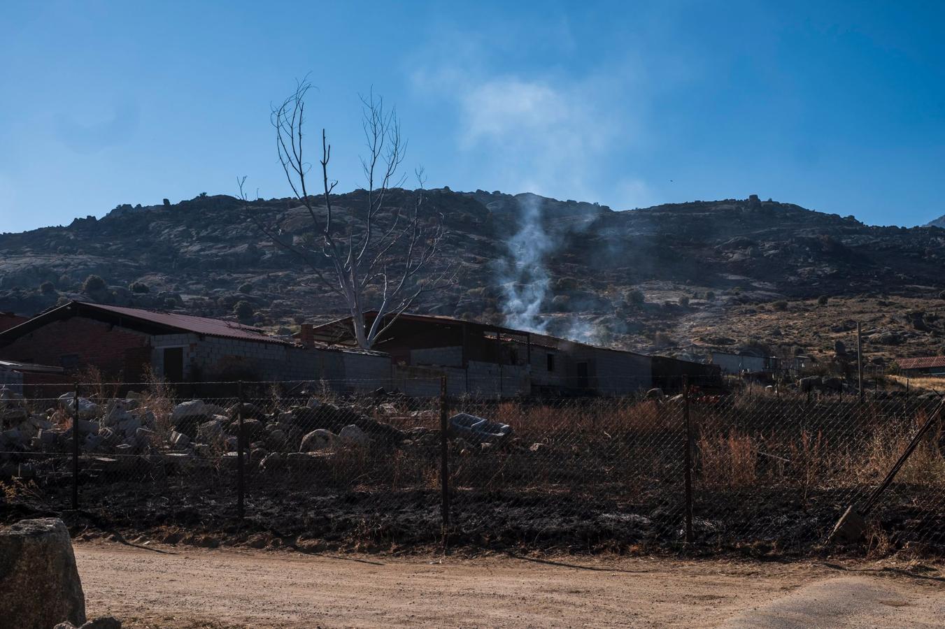 Así está la sierra de la Paramera tras el incendio de Ávila