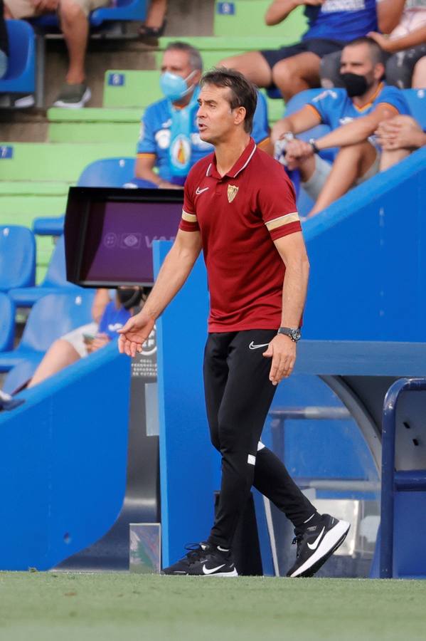 Partido ﻿entre el Getafe y El Sevilla disputado en el Coliseum Alfonso Pérez