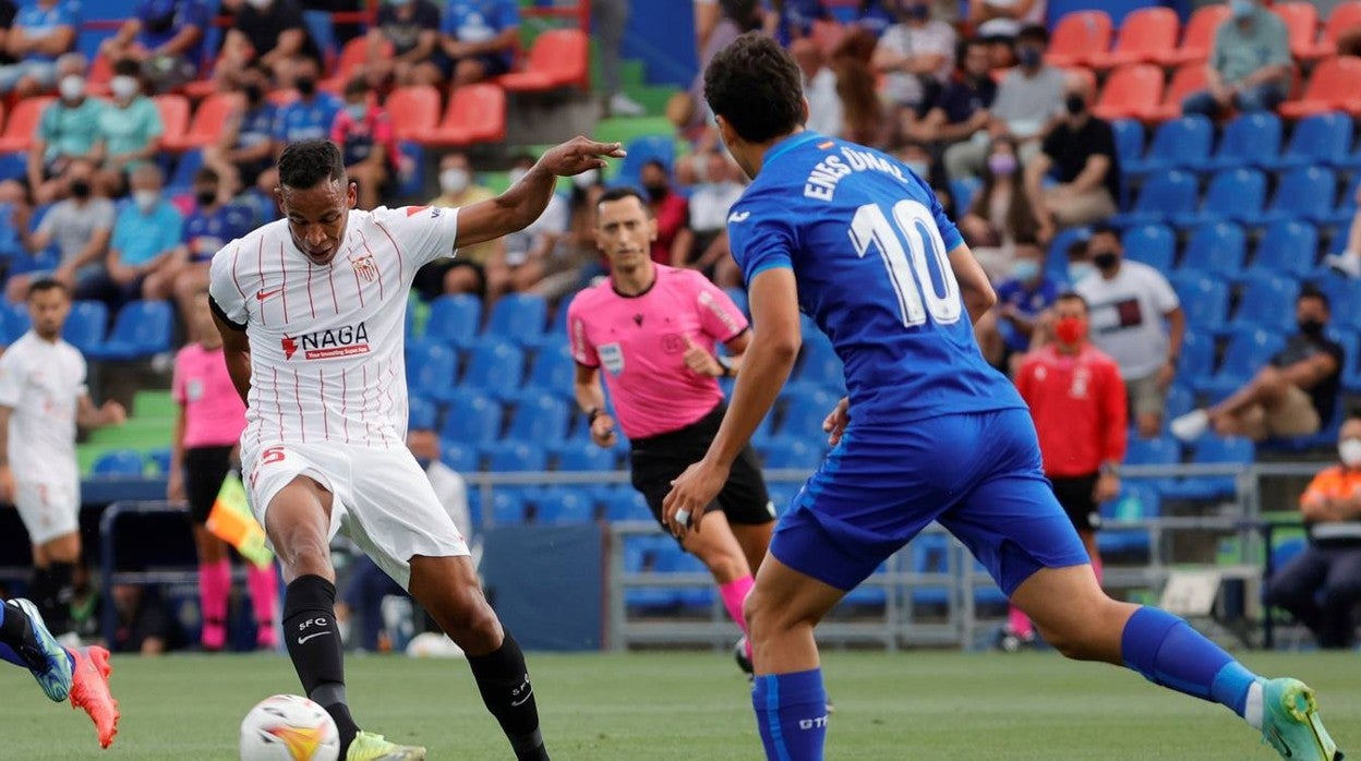 Las imágenes del partido entre el Getafe y el Sevilla