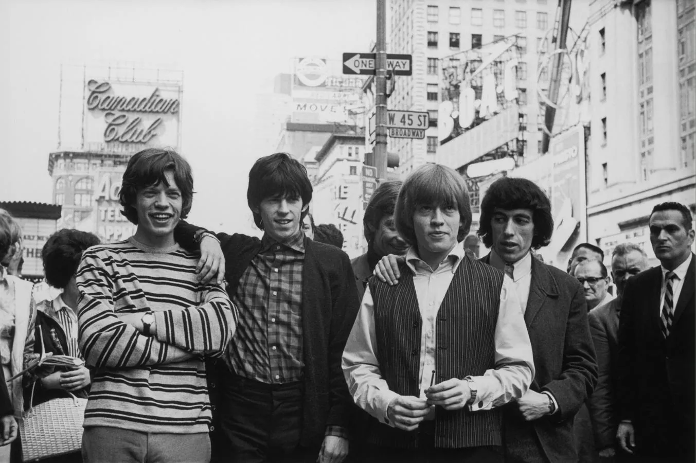 El grupo de rock, en Nueva York. 