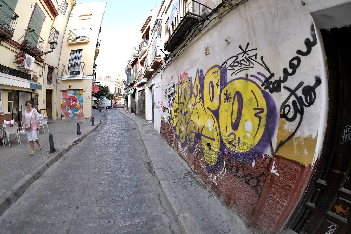 Grafitis en las calles del Centro