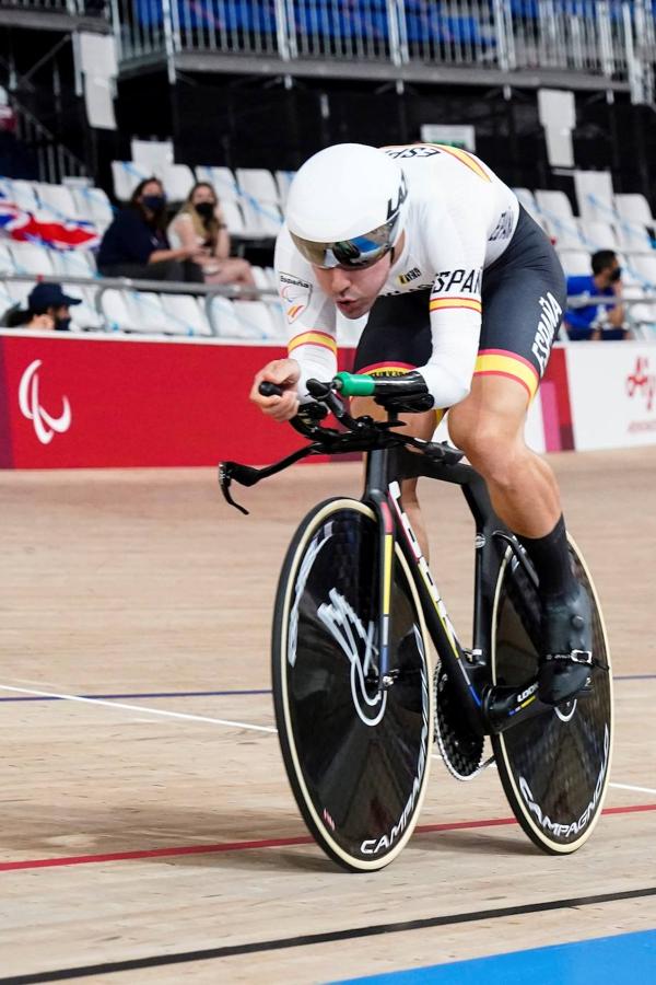 La medalla de oro del ciclista de Córdoba Alfonso Cabello, en imágenes