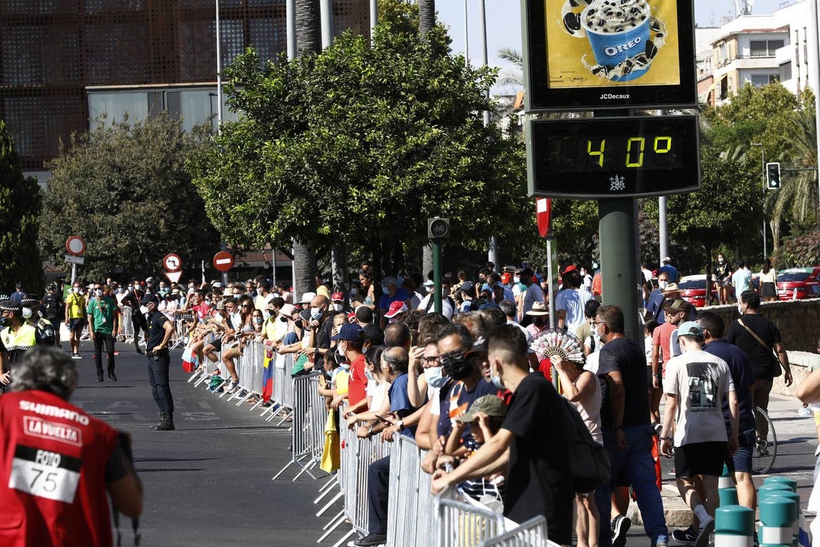 La Vuelta Ciclista a España a su paso por Córdoba, en imágenes
