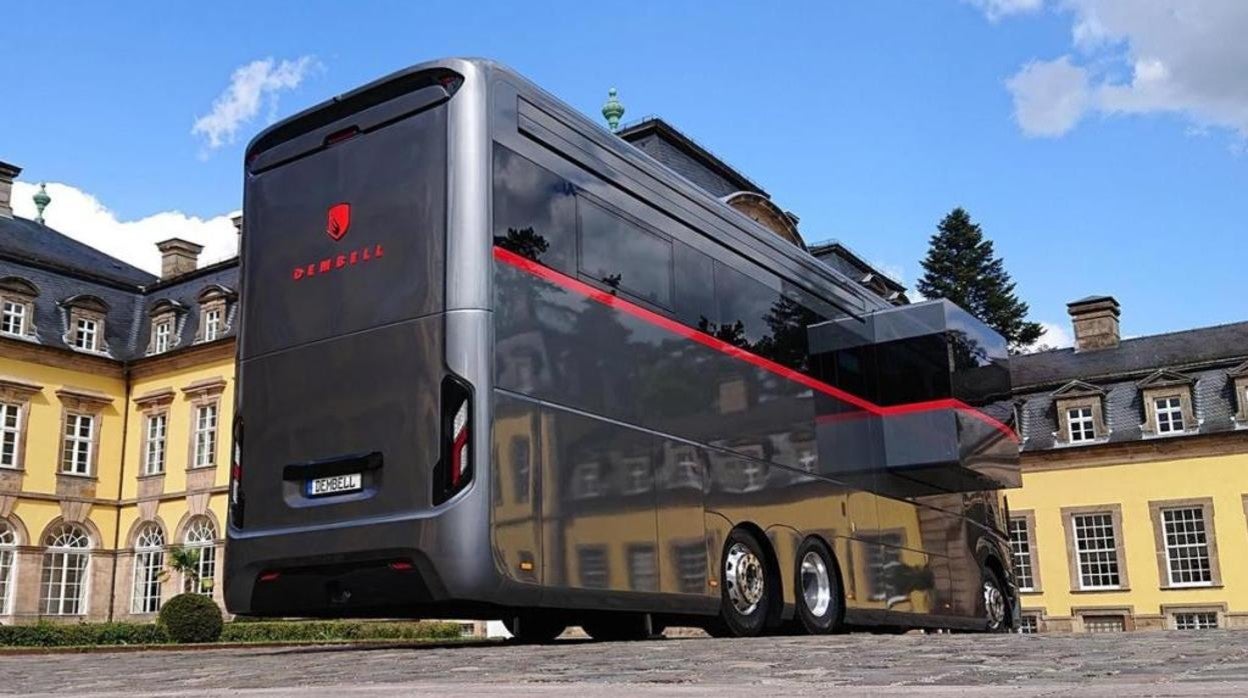 Una autocaravana de lujo tan cómoda como un hotel de cinco estrellas