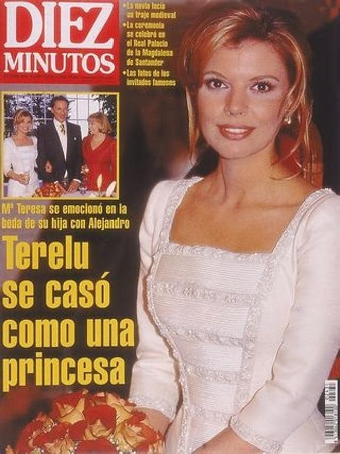 Terelu se casó con Alejandro Rubio en 1998