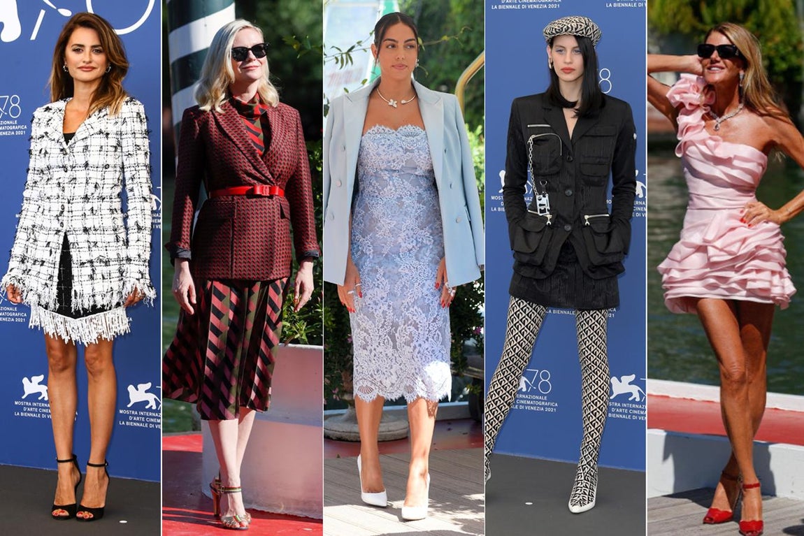 La alfombra roja de la 78 edición del Festival de cine de Venecia. Un repaso a algunos de los mejores estilismos que nos dejan las distintas jornadas de la 'Bienale'.