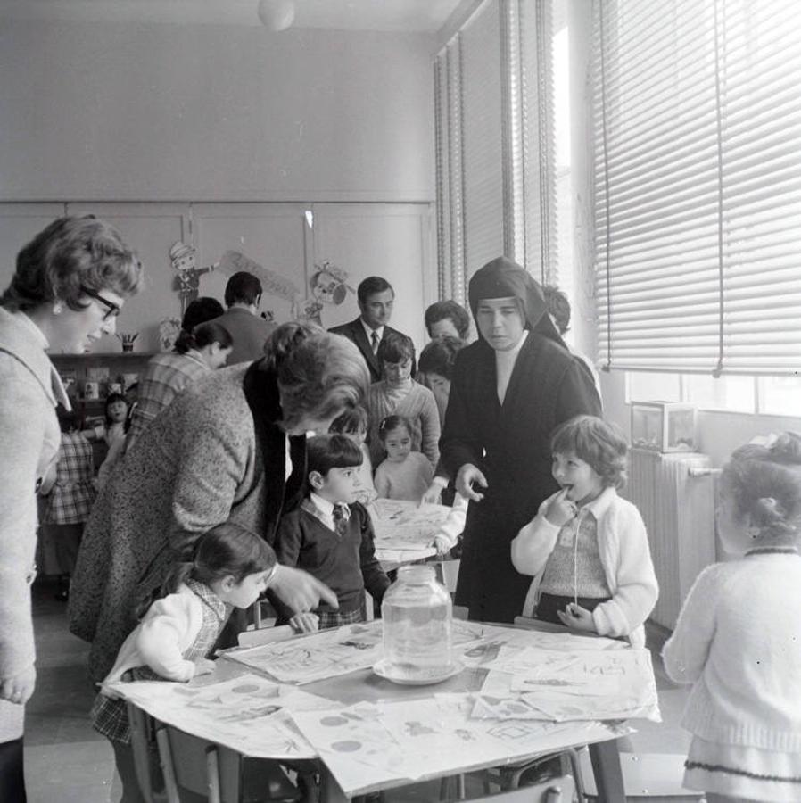 1970: Colegio de las Salesianas de Plaza de Castilla. 