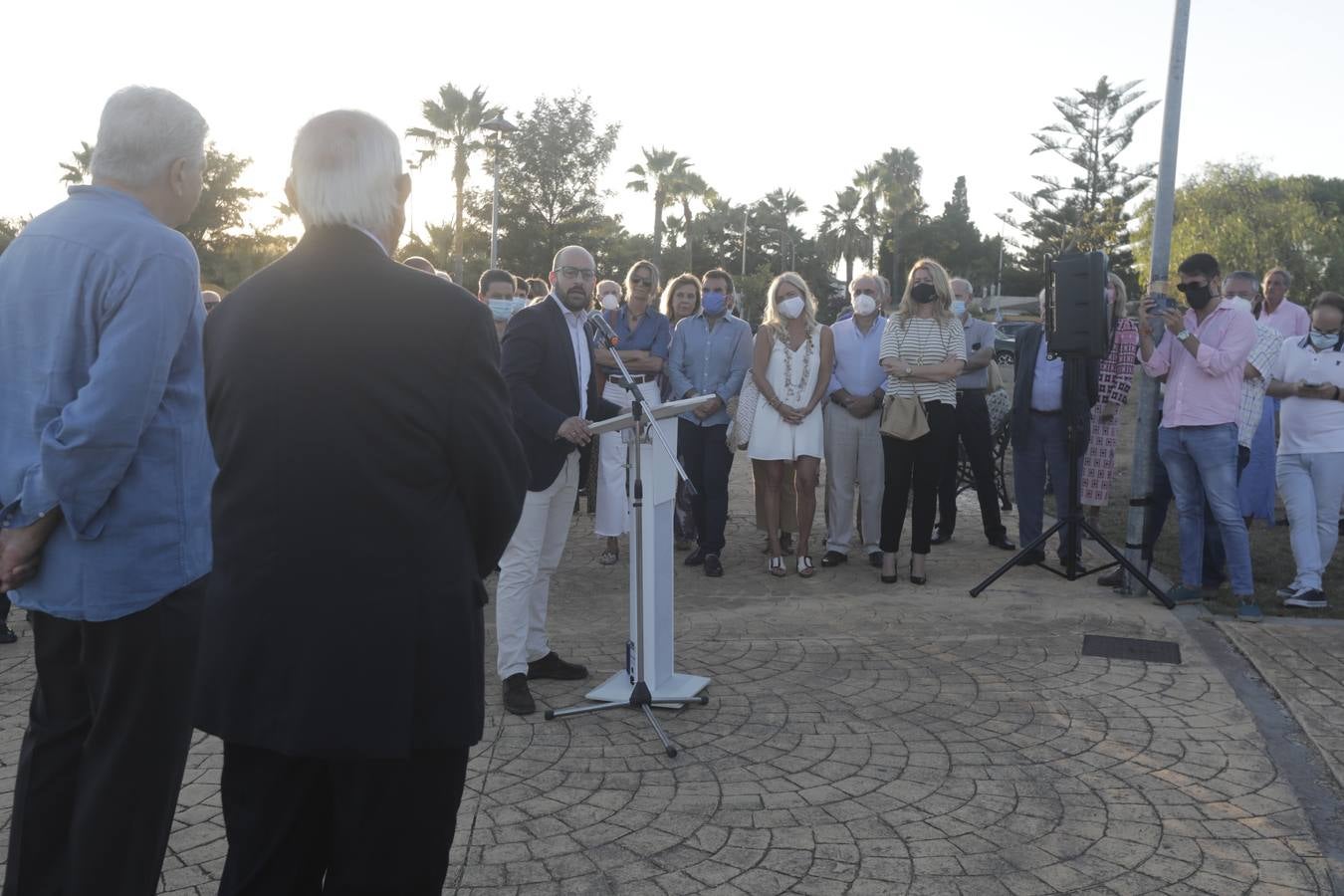 FOTOS: Así ha sido la inauguración del parque Poeta José María Pemán en El Puerto