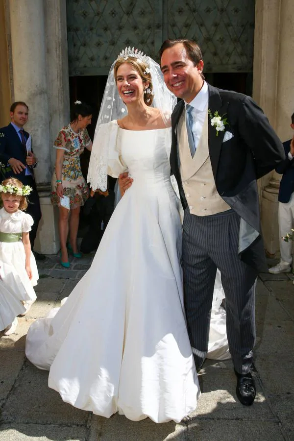 La boda de Maria Anunciata, sobrina del príncipe de Liechtenstein y Emanuele Musini, en imágenes