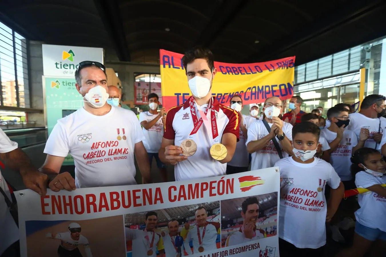 Alfonso Cabello vuelve a Córdoba con dos medallas: «Las barreras están para romperlas»