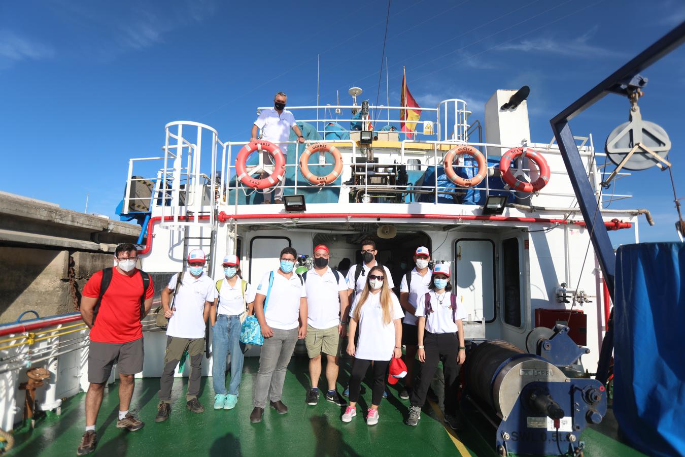 Fotos: La salida del buque oceanográfico &#039;UCAdiz&#039;