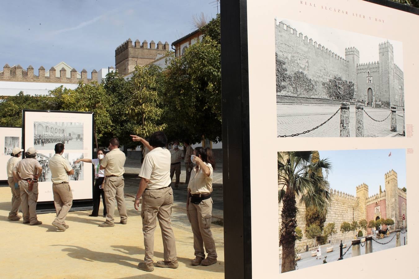 Exposición fotográfica que conmemora el 90 aniversario de la cesión del Real Alcázar a la ciudad