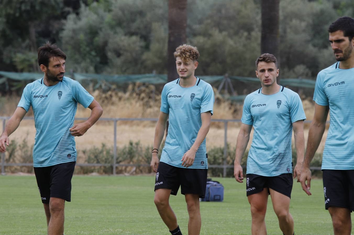 El entrenamiento del Córdoba CF en la festividad de la Virgen de la Fuensanta, en imágenes