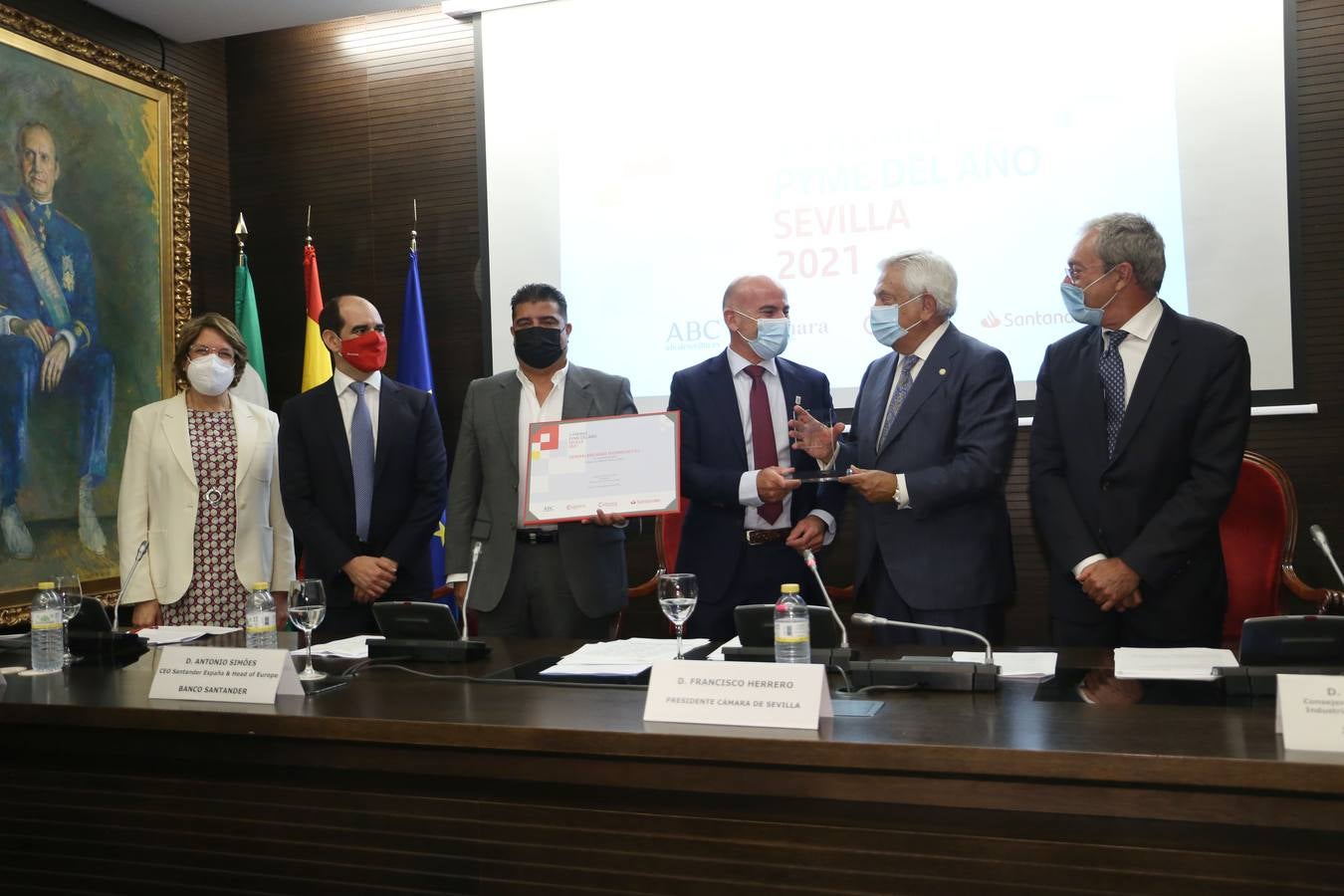 Entrega del premio Pyme del Año 2021 de Sevilla