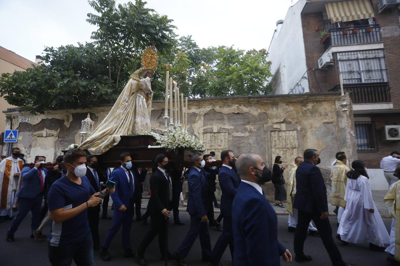 El rosario de la Virgen de la Estrella de Córdoba, en imágenes