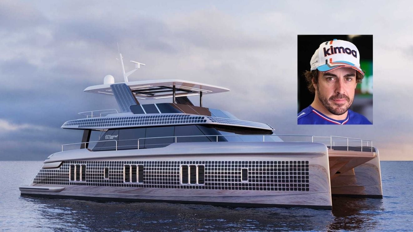 Así es el yate híbrido de Fernando Alonso, del mismo astillero de Nadal