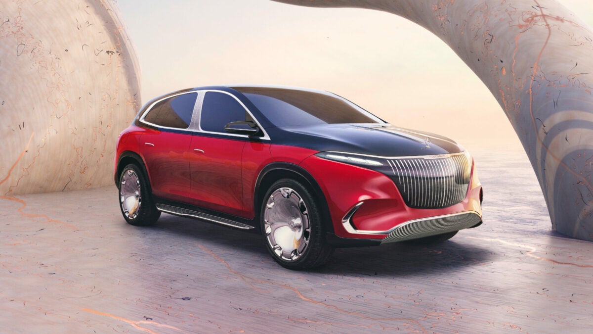 Mercedes-Maybach EQS Concept. 