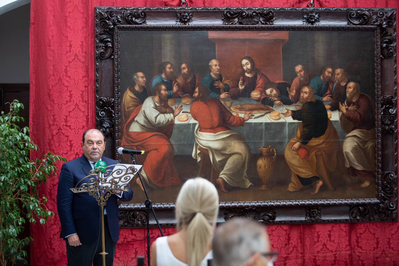 La hermandad de San Bernardo de Sevilla recupera la pintura de la Sagrada Cena