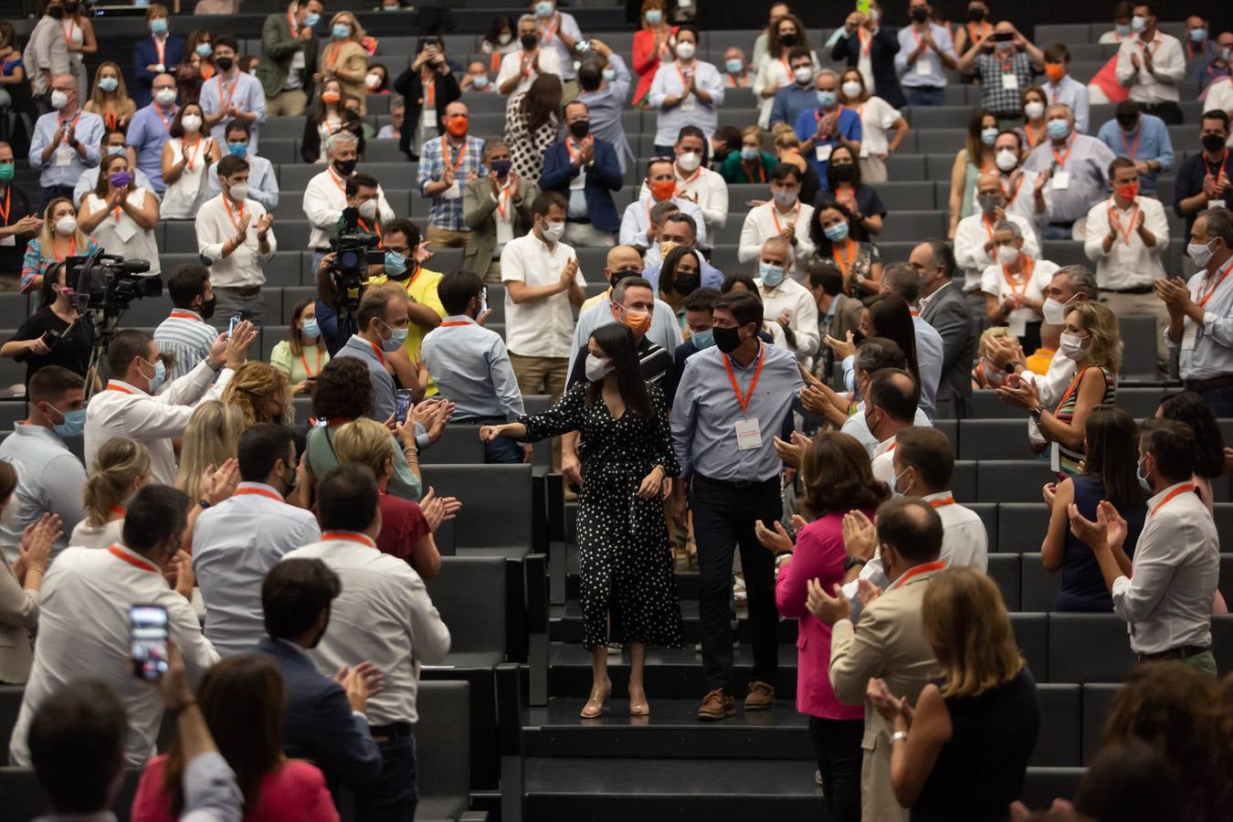 El acto de Ciudadanos tuvo lugar este domingo en el auditorio principal de Fibes