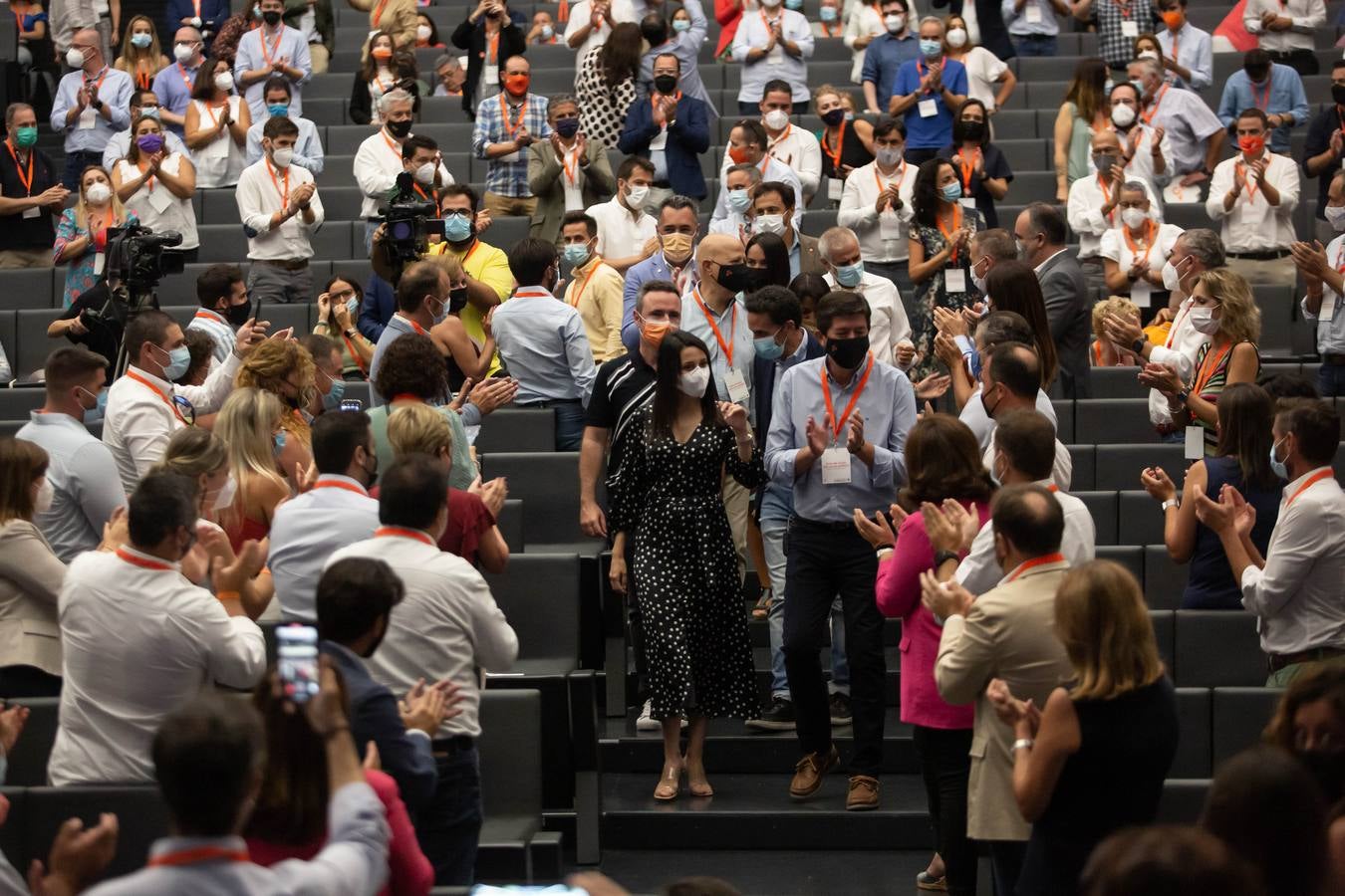 El acto de Ciudadanos tuvo lugar este domingo en el auditorio principal de Fibes