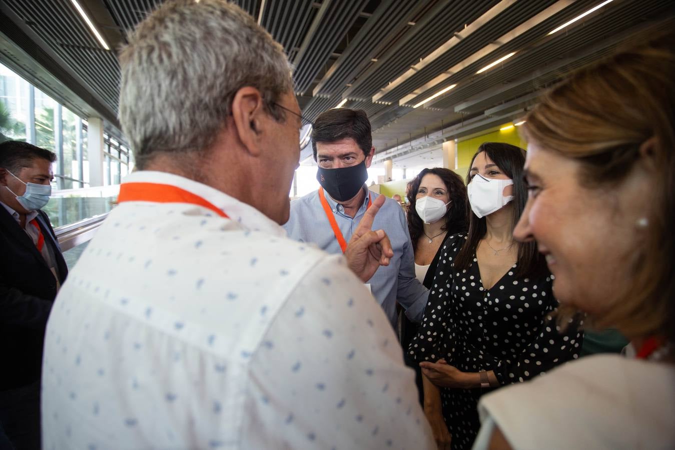 El acto de Ciudadanos tuvo lugar este domingo en el auditorio principal de Fibes