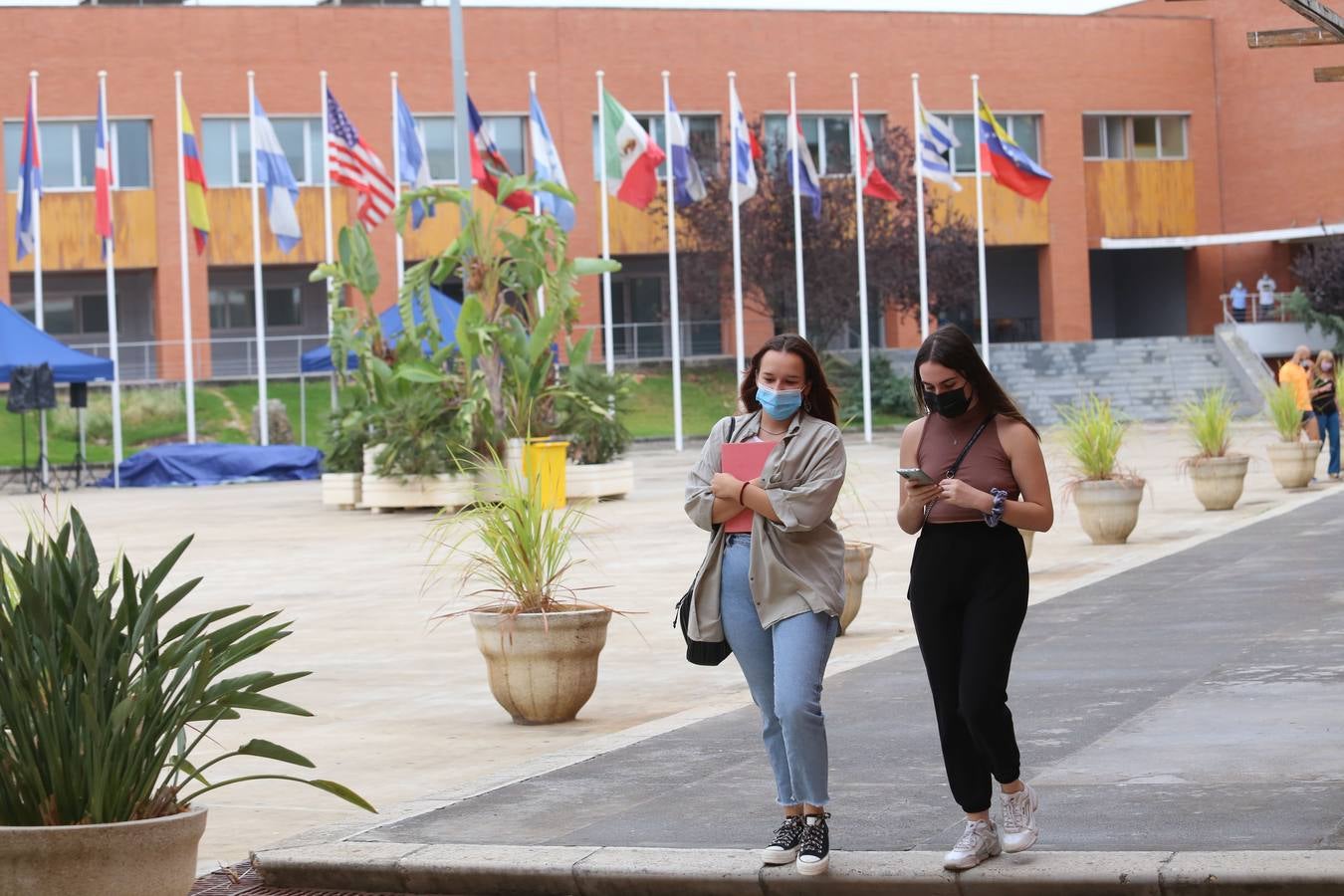 Jornada de bienvenida a los estudiantes de la Universidad Pablo de Olavide