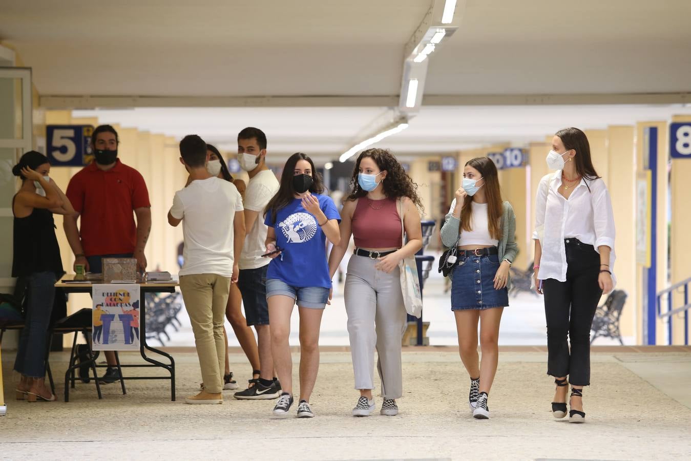 Jornada de bienvenida a los estudiantes de la Universidad Pablo de Olavide