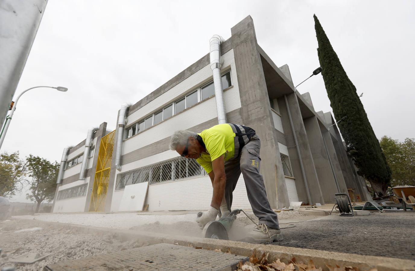 Los preparativos del nuevo campus de FP de Córdoba, en imágenes