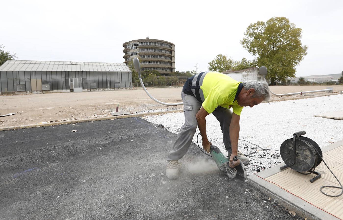 Los preparativos del nuevo campus de FP de Córdoba, en imágenes