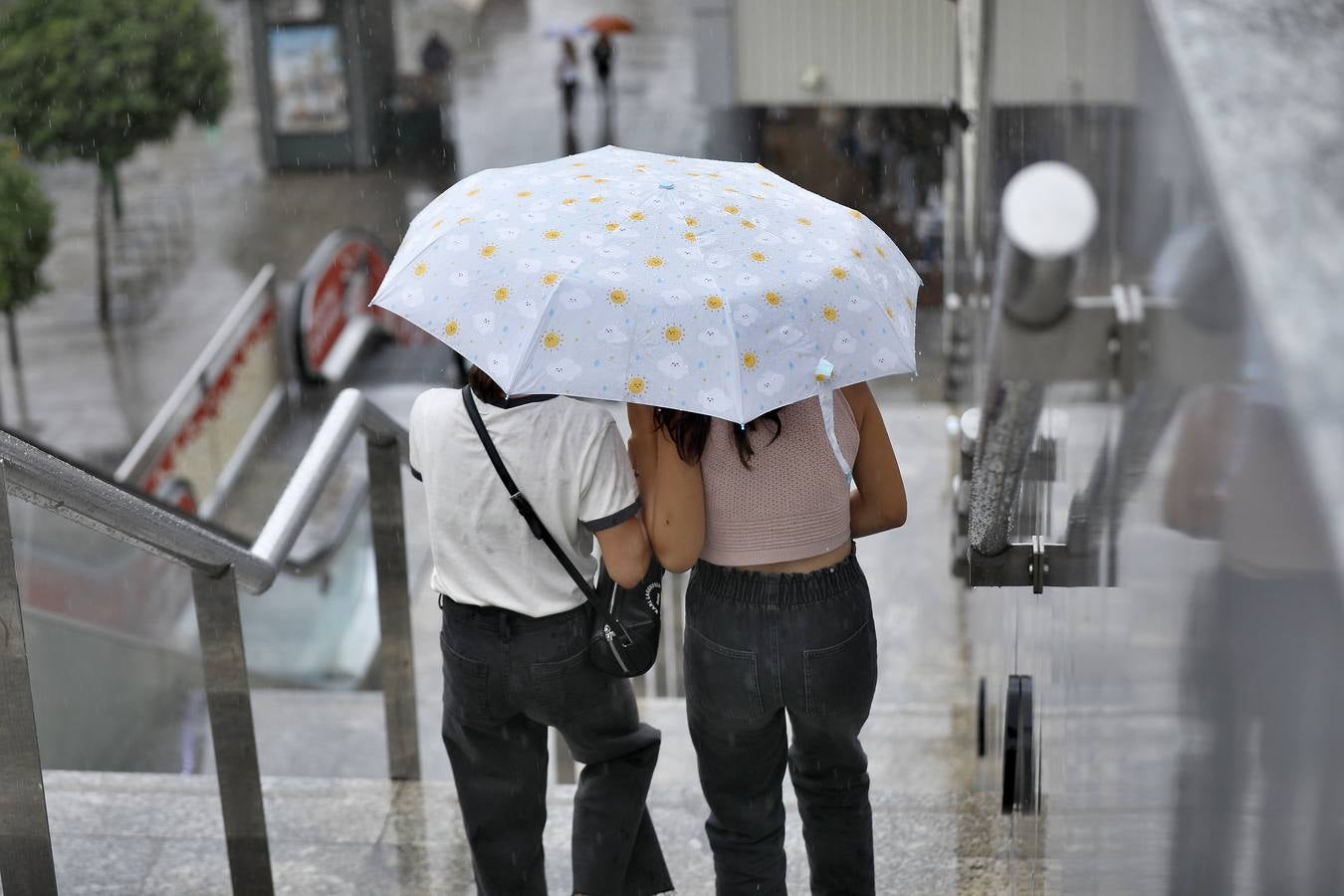 La lluvia deja un acumulado de casi 27 litros por metro cuadrado en Sevilla