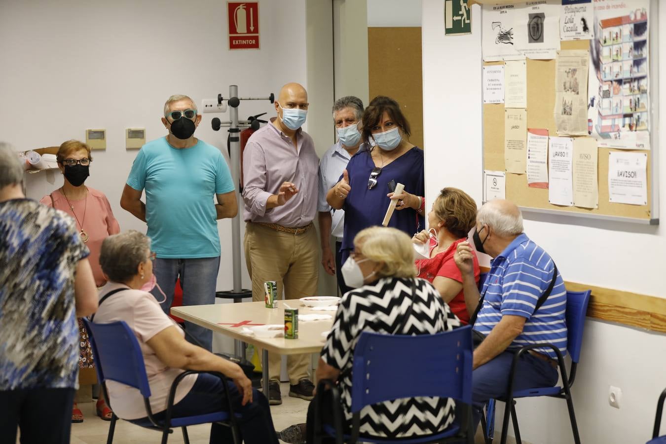 En imágenes , la reapertura de los centros de mayores de Córdoba