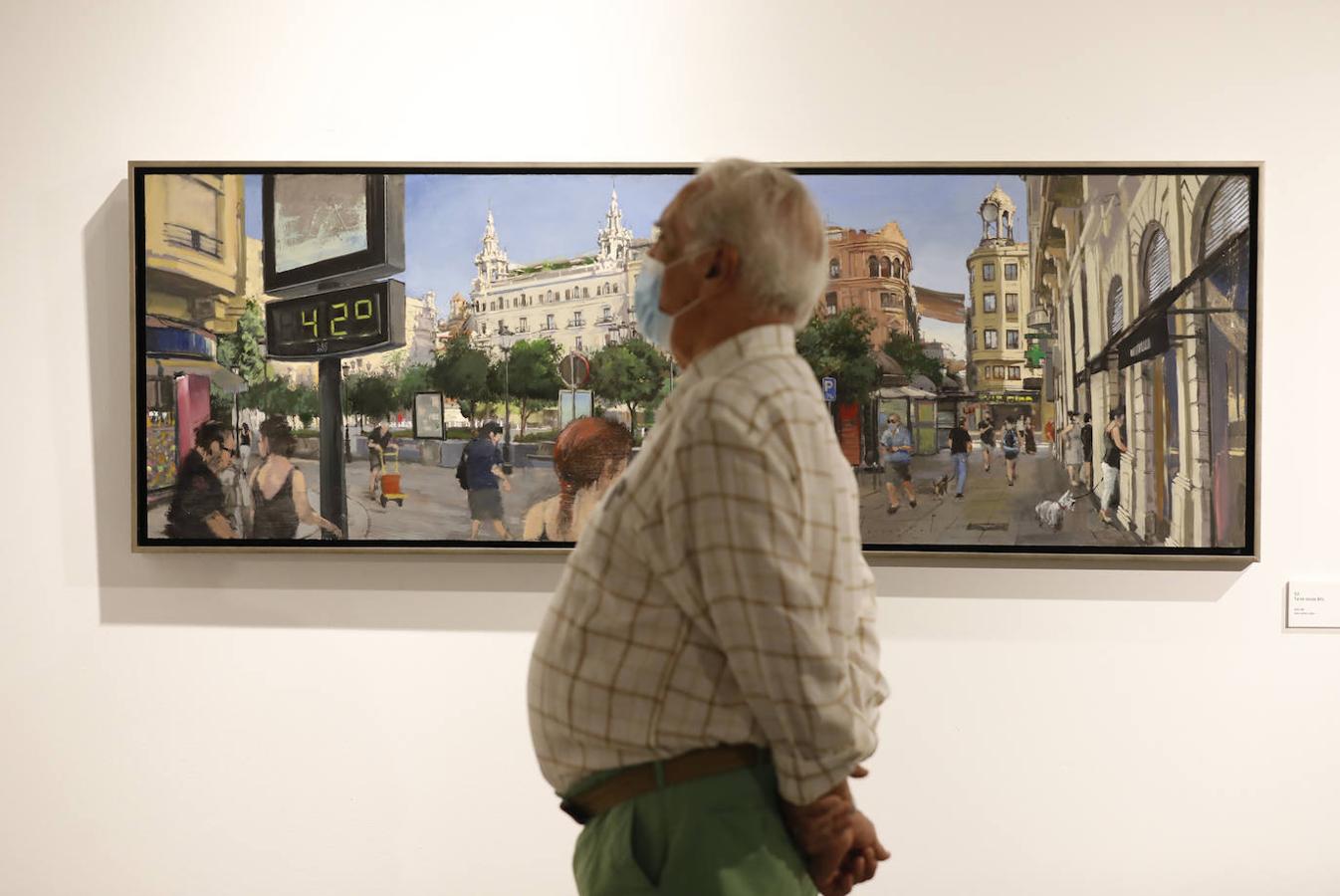 La exposición de Javier Bassecourt sobre la plaza de las Tendillas de Córdoba, en imágenes