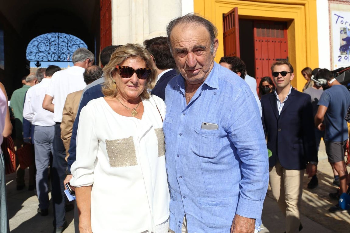 Ricardo Gallardo y su esposa MariPaz Astorga. 