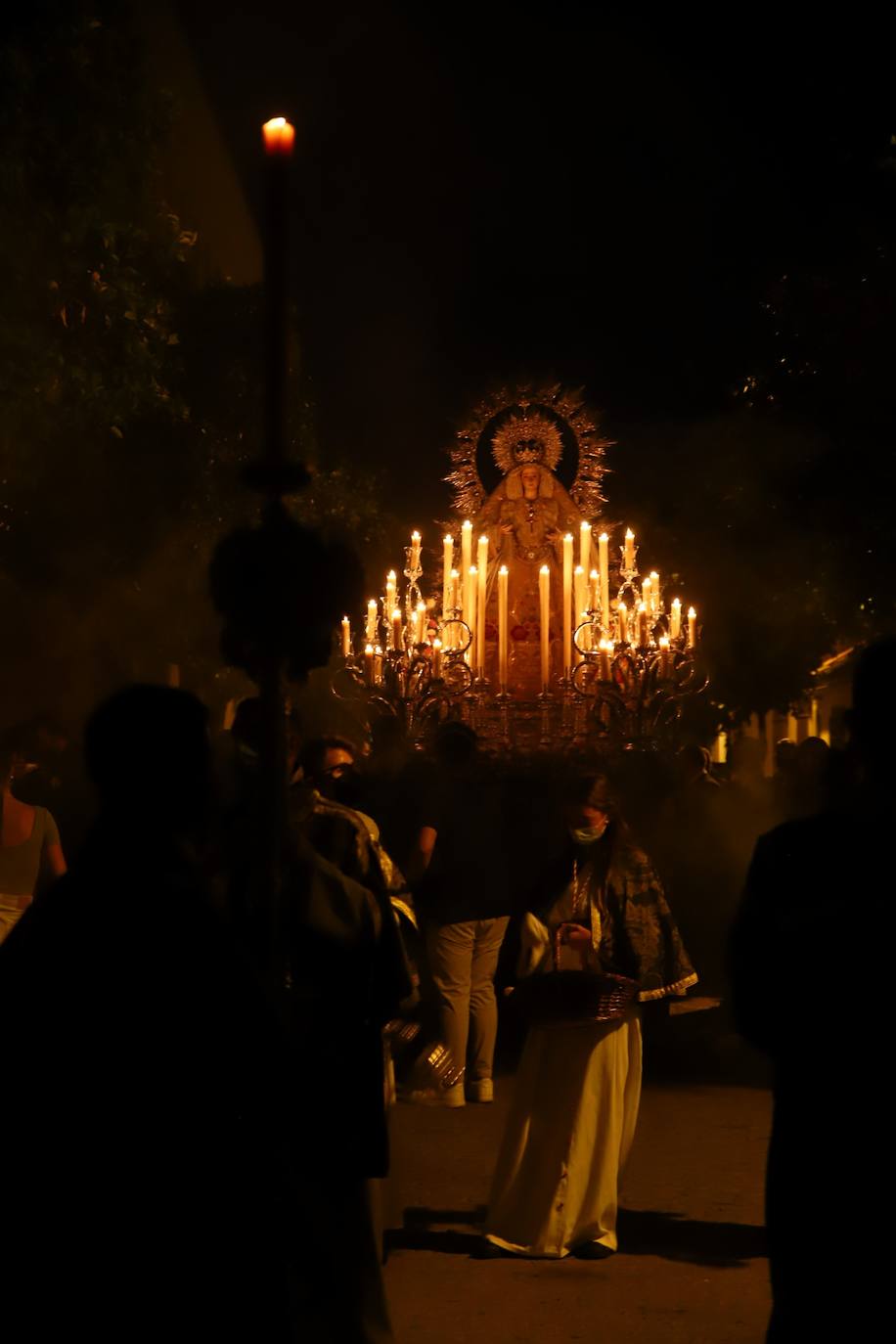 La procesión de la Virgen del Rayo de Córdoba, en imágenes