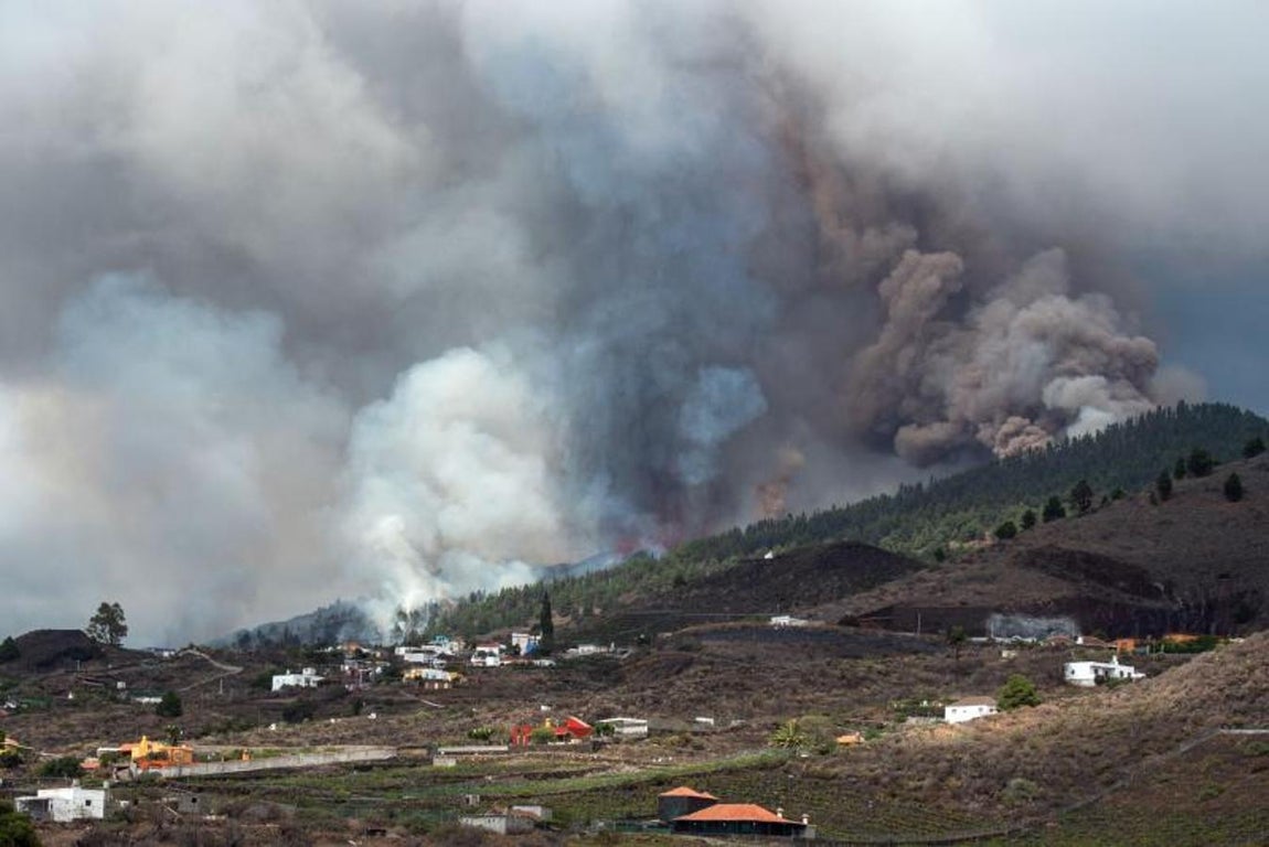 En imágenes: la erupción del volcán en La Palma