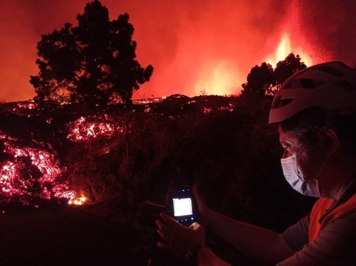 En imágenes: la erupción del volcán en La Palma