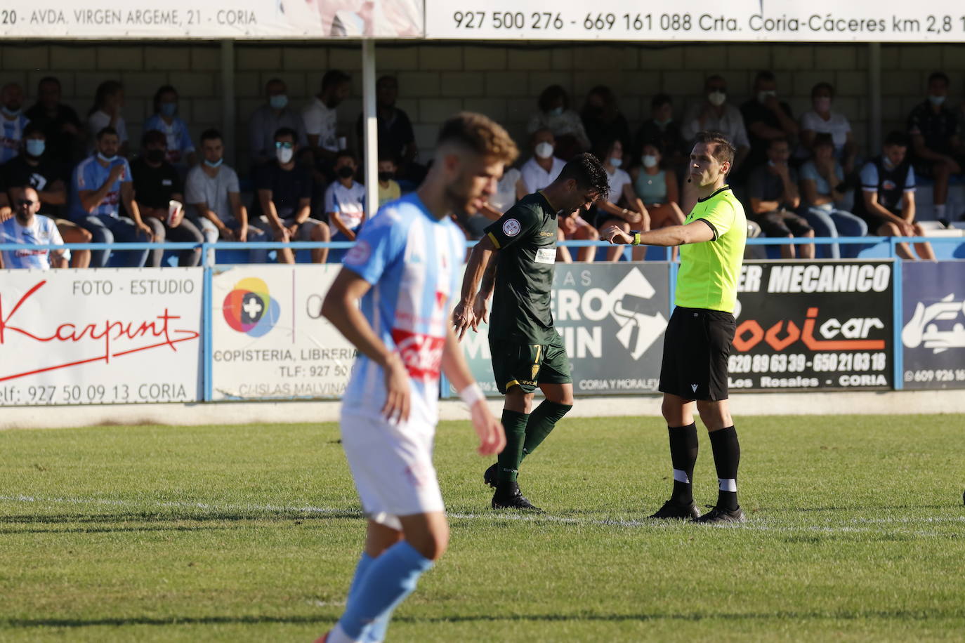 El CD Coria - Córdoba CF, en imágenes