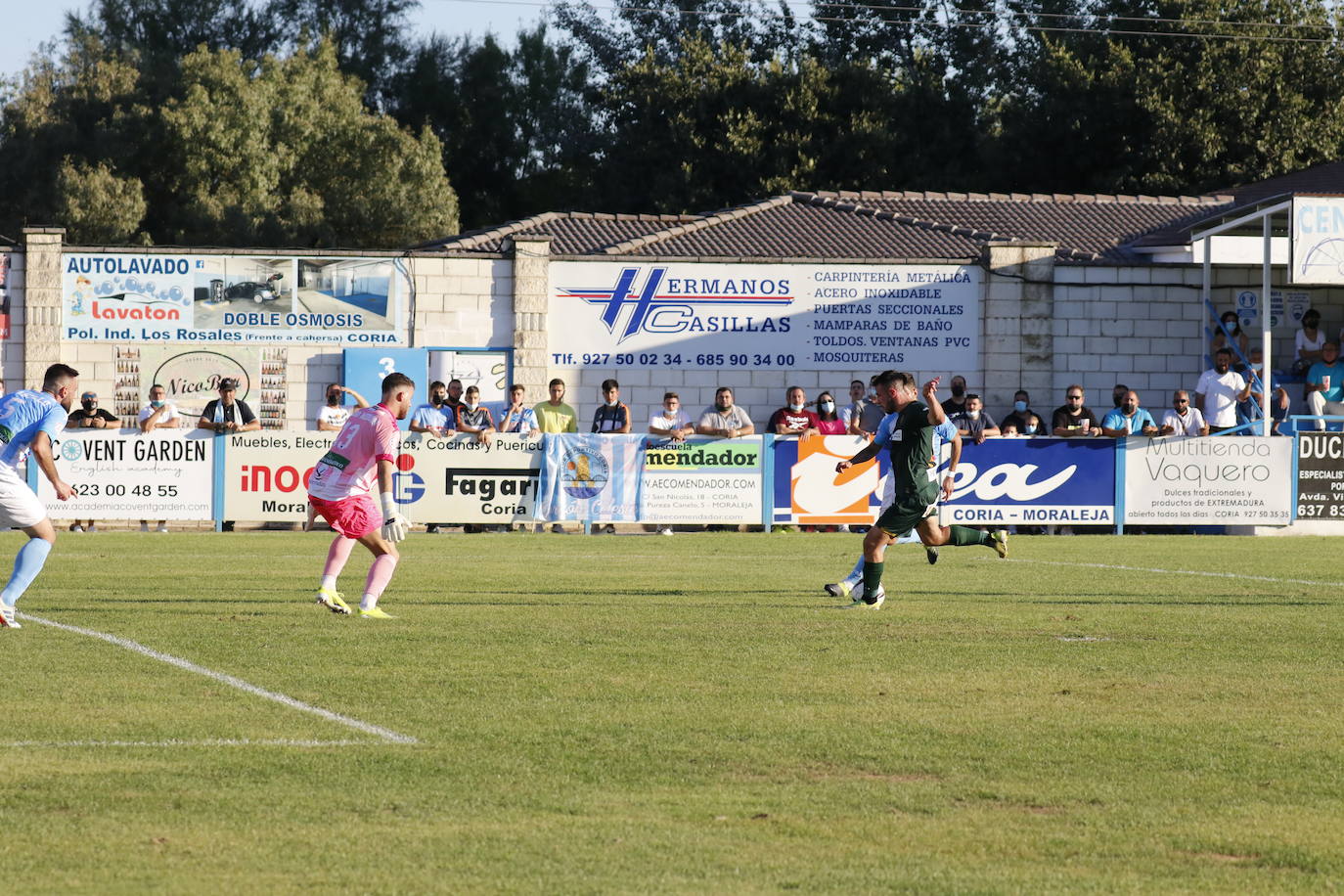 El CD Coria - Córdoba CF, en imágenes