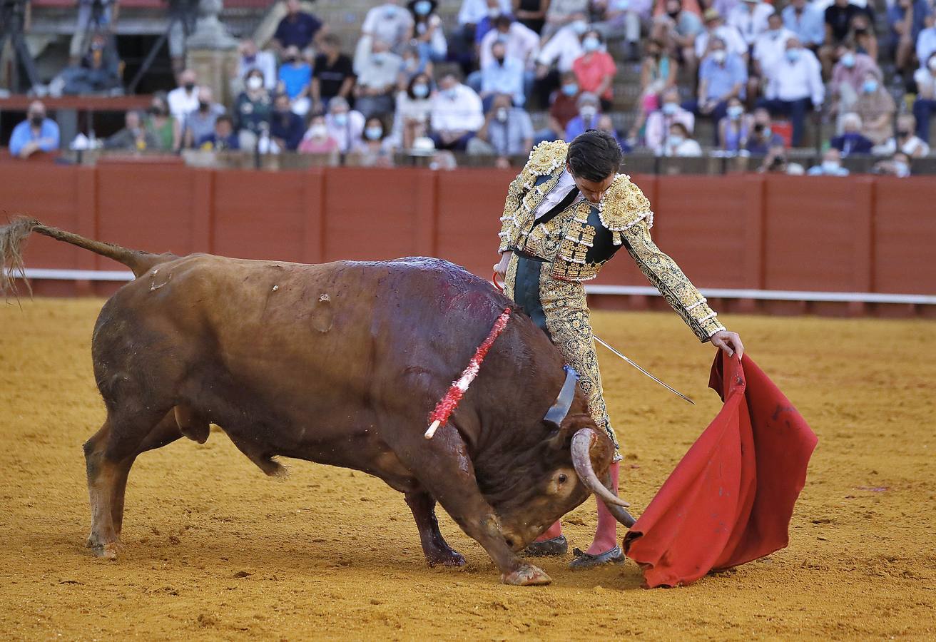 Juan Ortega, el torero sevillano este domingo en la Real Maestranza