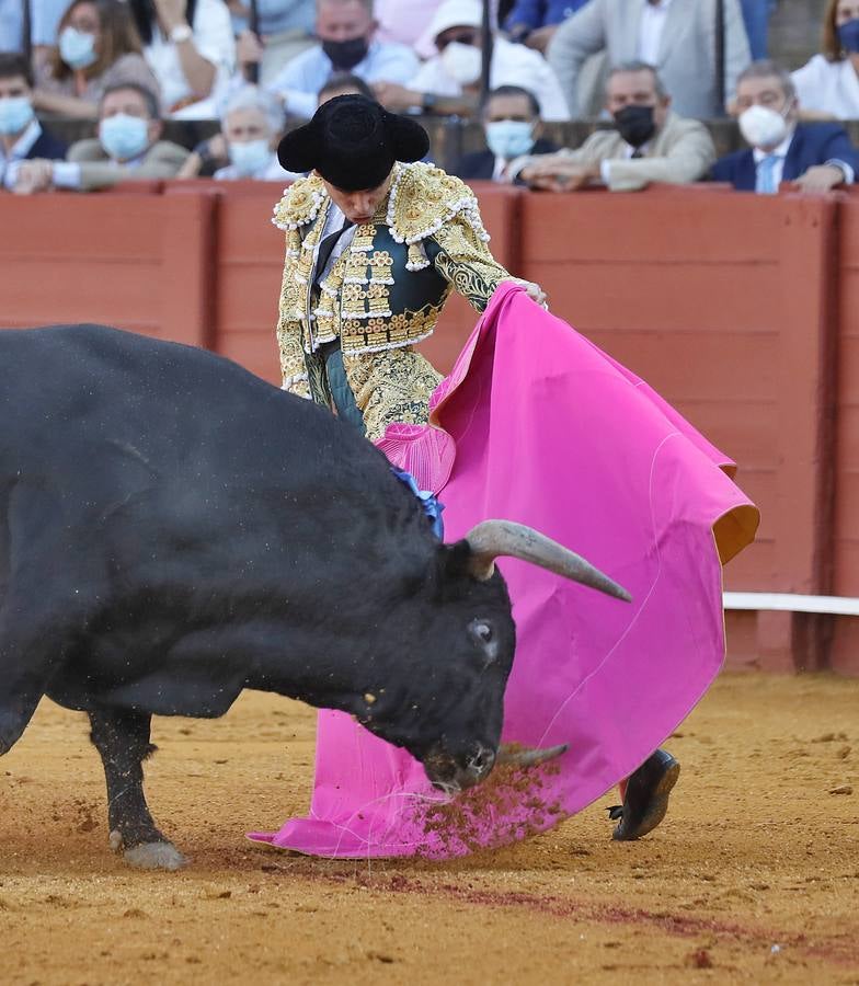 Juan Ortega, el torero sevillano este domingo en la Real Maestranza