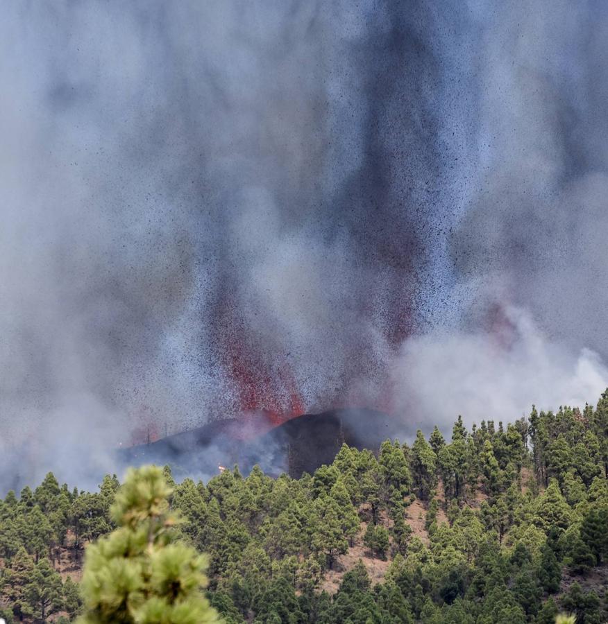En imágenes: la erupción del volcán en La Palma