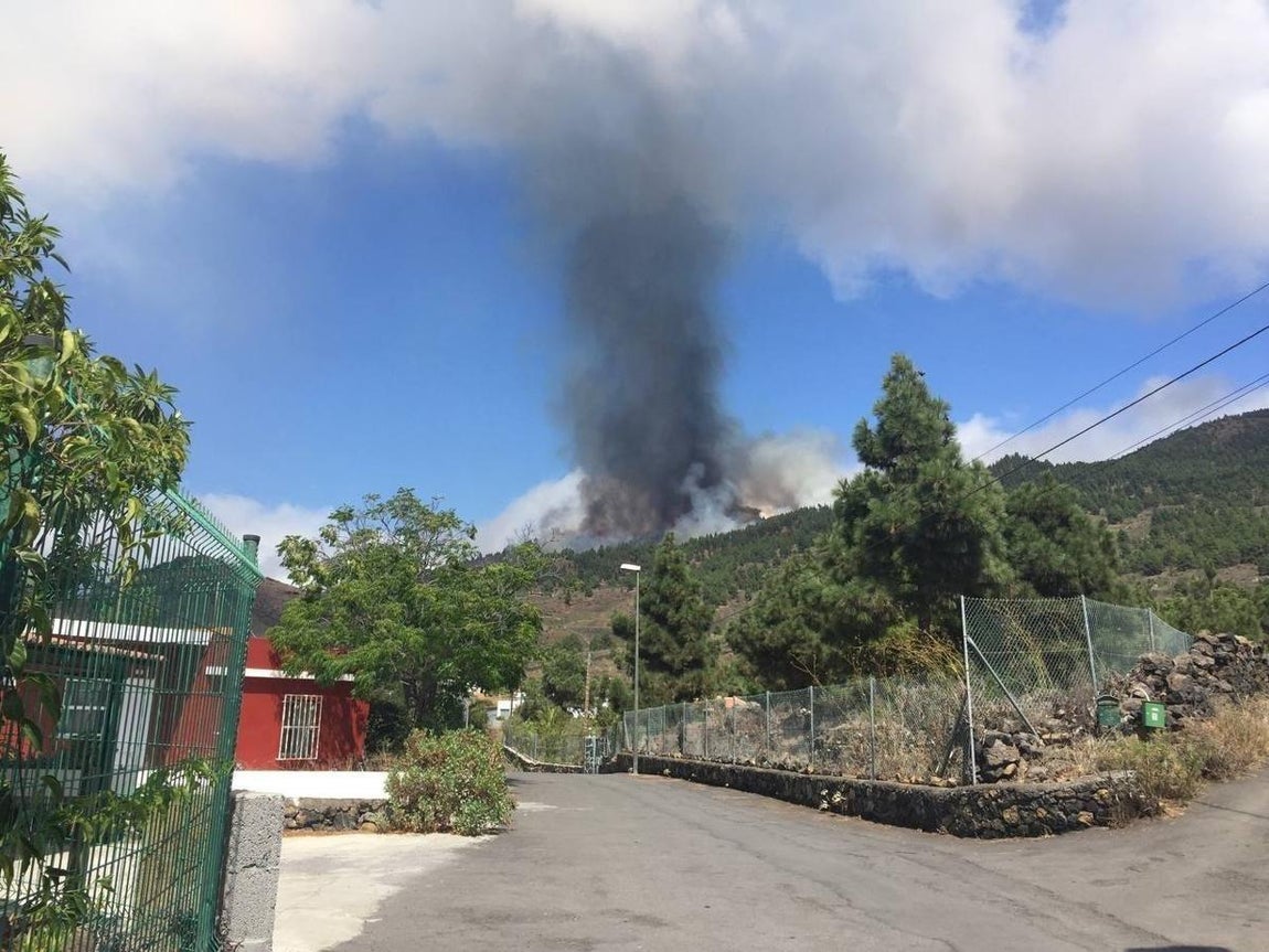 En imágenes: la erupción del volcán en La Palma