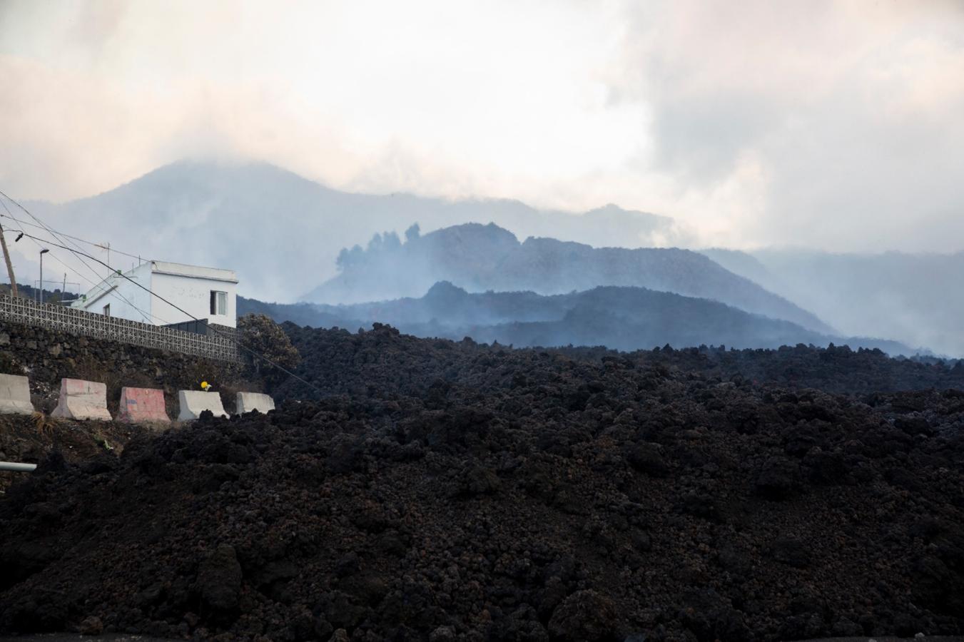 El día después de la erupción del volcán, en imágenes