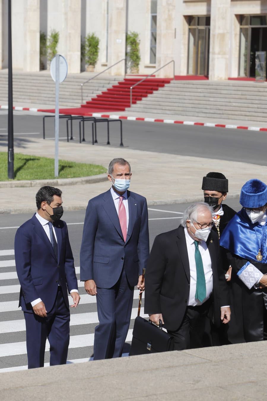 El Rey inaugura el curso universitario en Córdoba, en imágenes