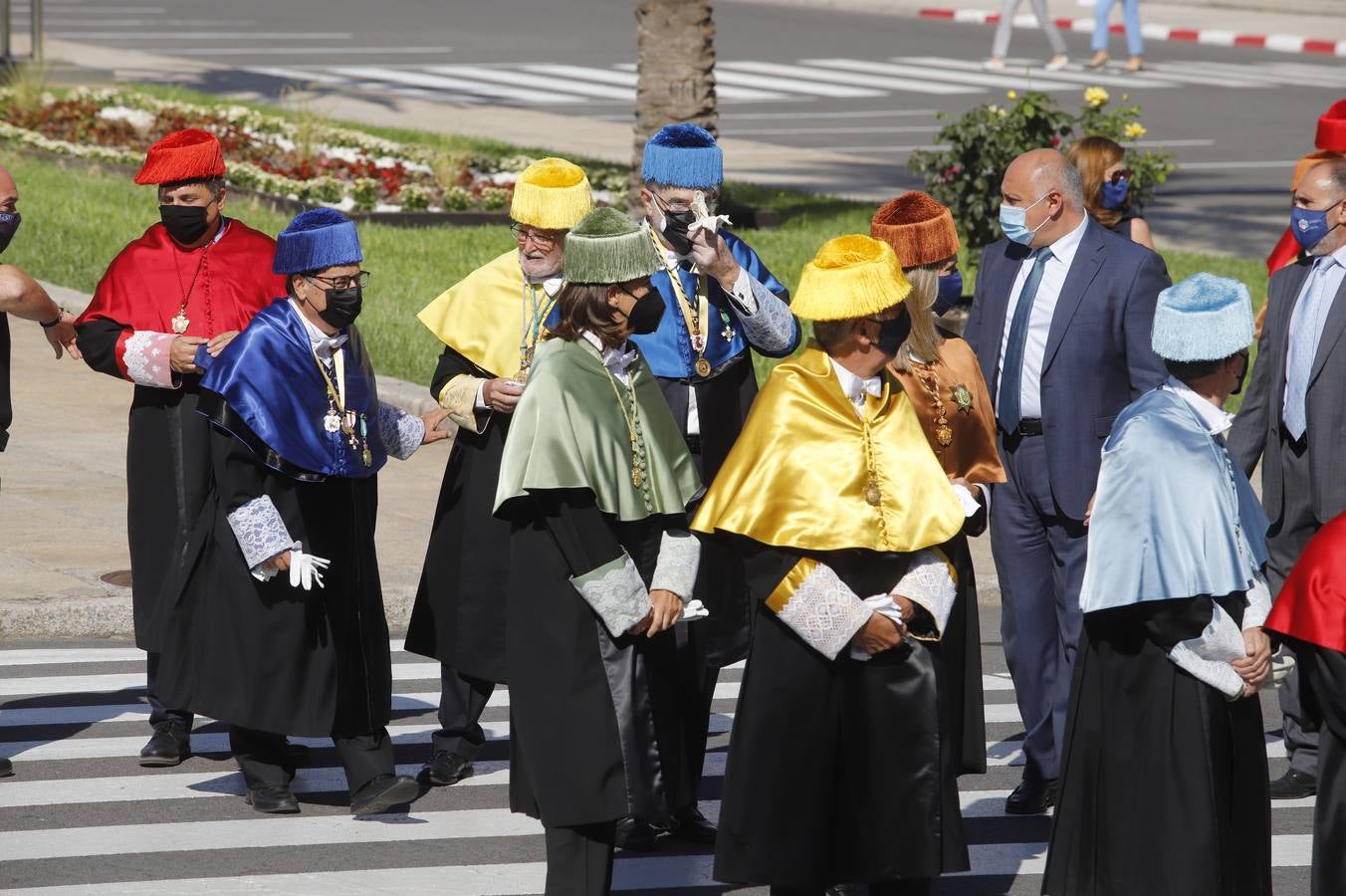 El Rey inaugura el curso universitario en Córdoba, en imágenes