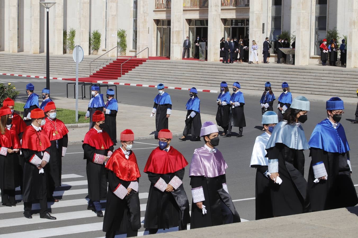 El Rey inaugura el curso universitario en Córdoba, en imágenes