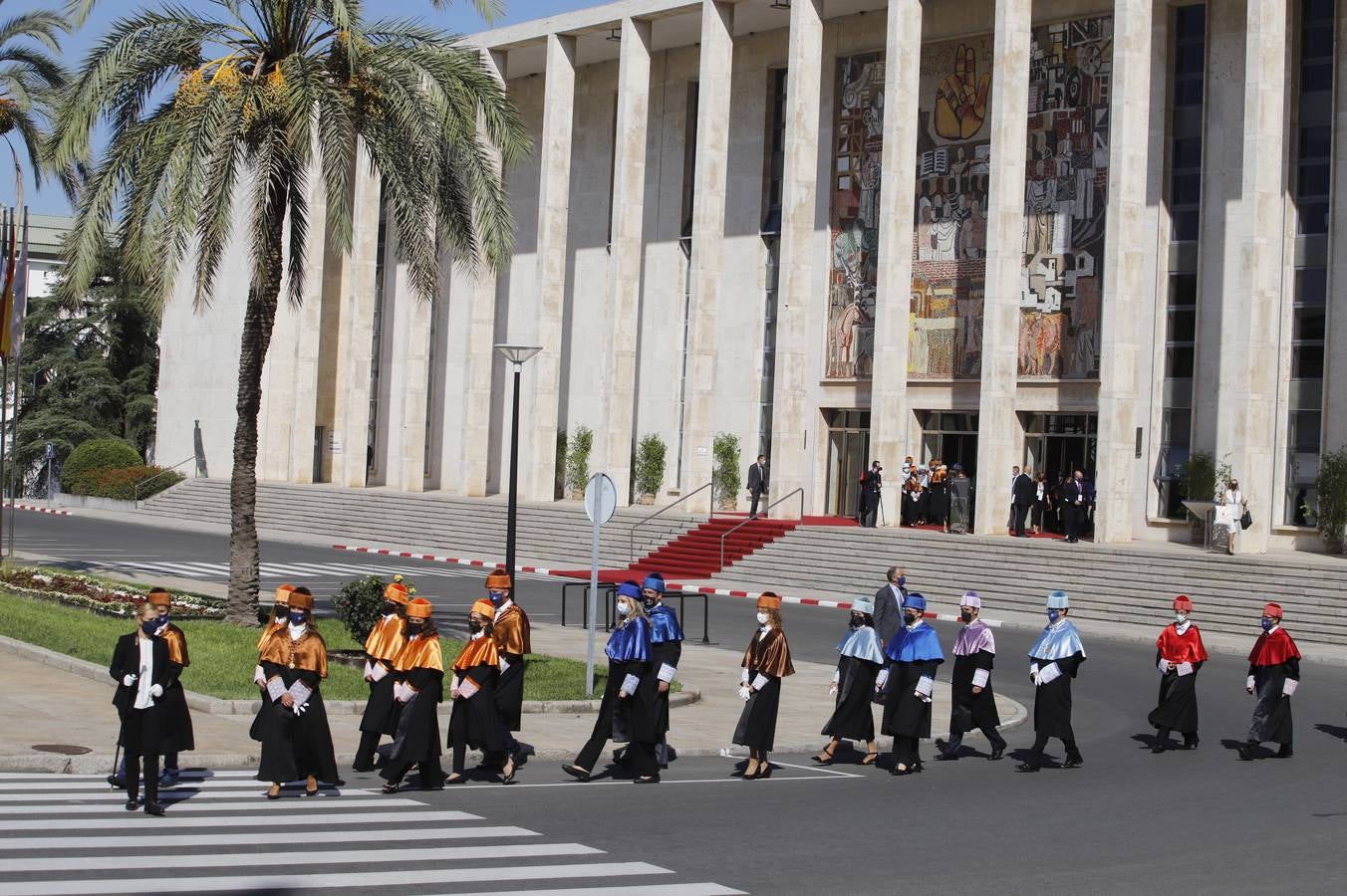 El Rey inaugura el curso universitario en Córdoba, en imágenes