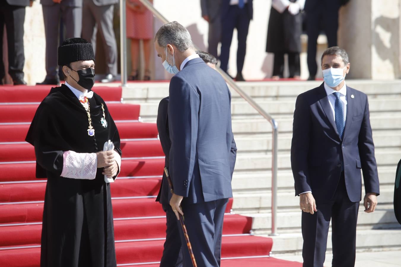 El Rey inaugura el curso universitario en Córdoba, en imágenes